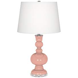 Image2 of Mellow Coral Apothecary Table Lamp with Dimmer