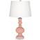 Mellow Coral Apothecary Table Lamp