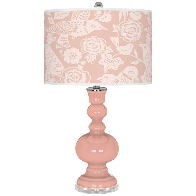Image 1 Mellow Coral Aviary Apothecary Table Lamp