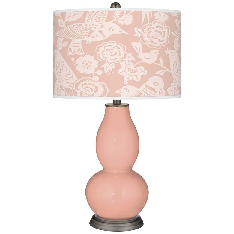Image 1 Mellow Coral Aviary Double Gourd Table Lamp
