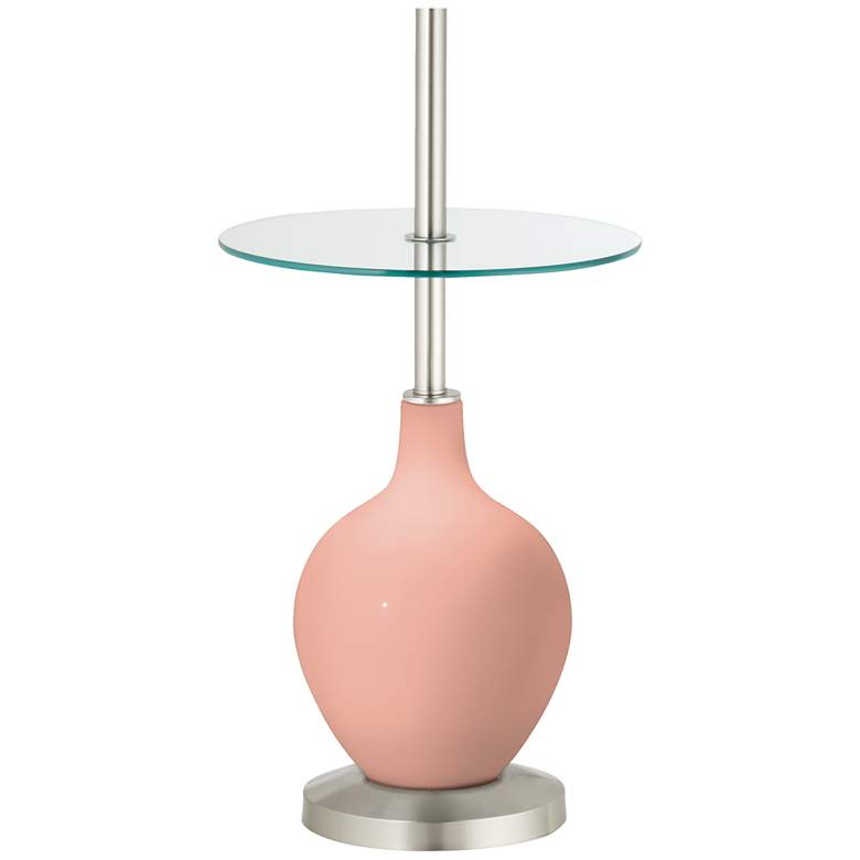 Image 3 Mellow Coral Ovo Tray Table Floor Lamp more views