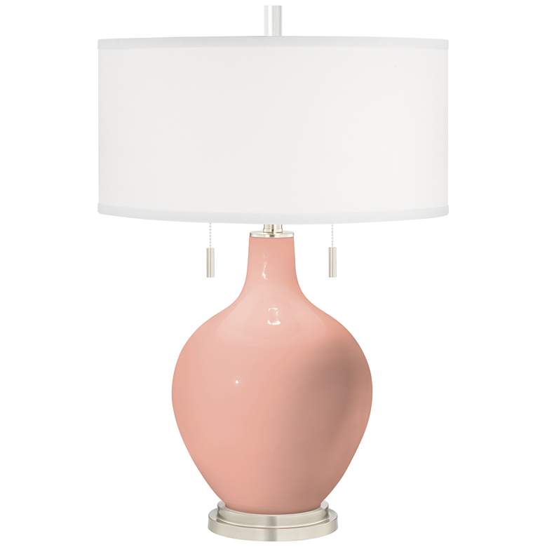 Image 2 Mellow Coral Toby Table Lamp
