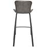 7_Melody 30" Dark Gray Leatherette Bar Stool more views