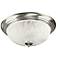 Melon Collection 13" Wide Flushmount Ceiling Light Fixture