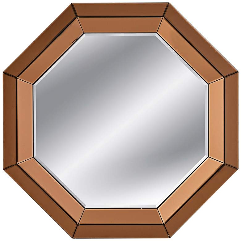 Image 1 Melrose 38 inch x 38 inch Octagon Wall Mirror