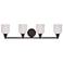 Melrose 4-Light Bathroom Vanity Light in English Bronze