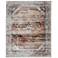 Melrose Distressed Indoor Ivory Area Rug 39NZF 5' x 7'-6"