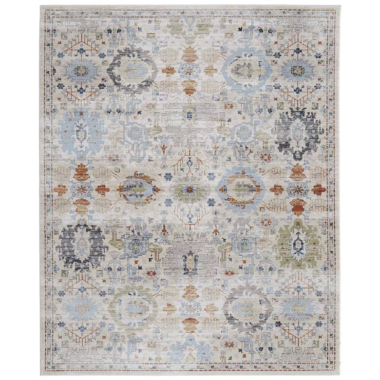 Image 1 Melrose Traditional Floral & Botanical Soft Indoor Tan Area Rug 39P5F