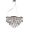 Melted Ice 15 3/4" Wide 12-Light Crystal Pendant Light