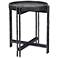 Melvin 20" Wide Iron and Stone Industrial End Table