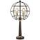 Memphis Oil-Rubbed Bronze Industrial Globe LED Table Lamp