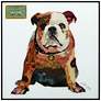 Men&#39;s Best Bully 24" Square Reverse Printed Glass Wall Art
