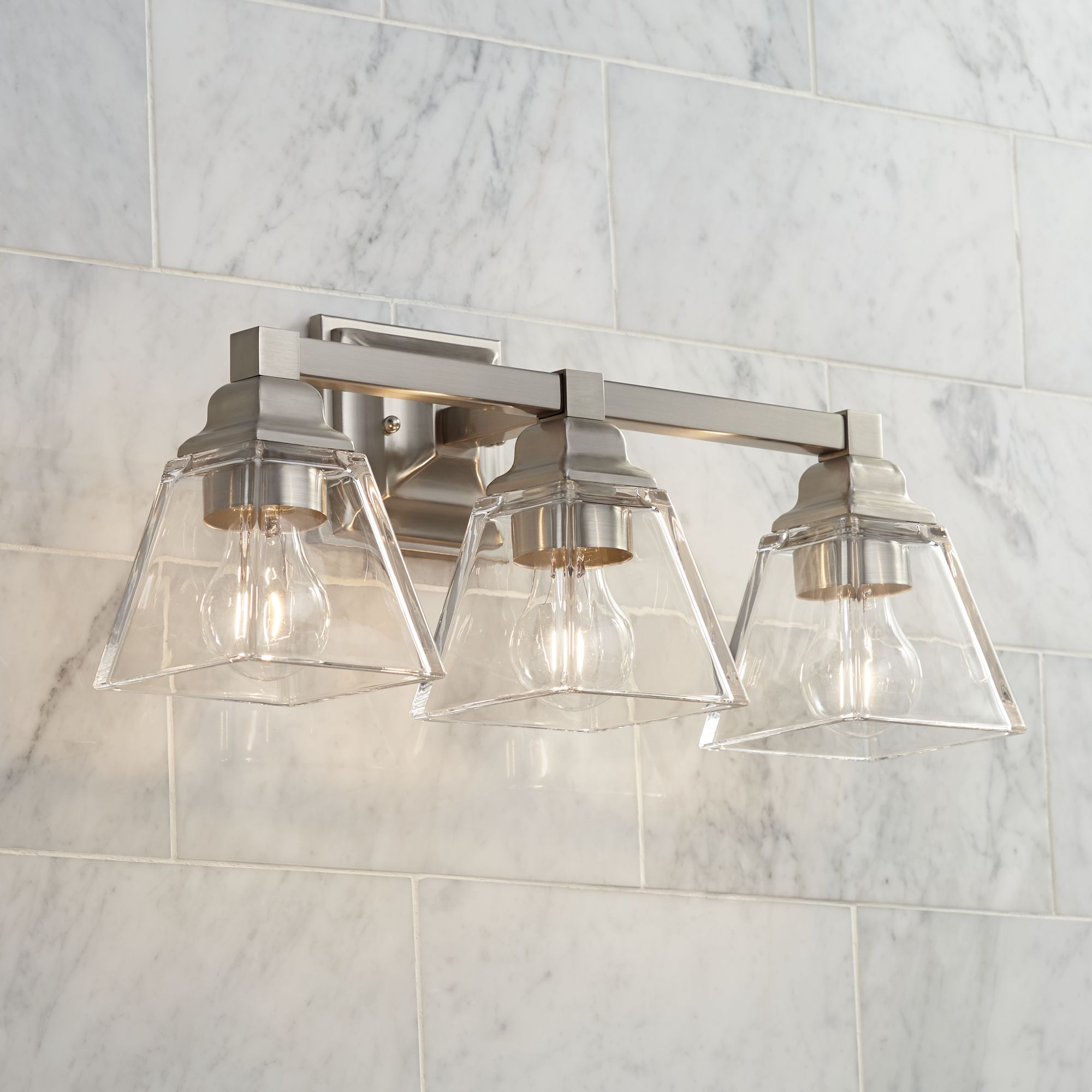 Transitional Bathroom Lighting Lamps Plus