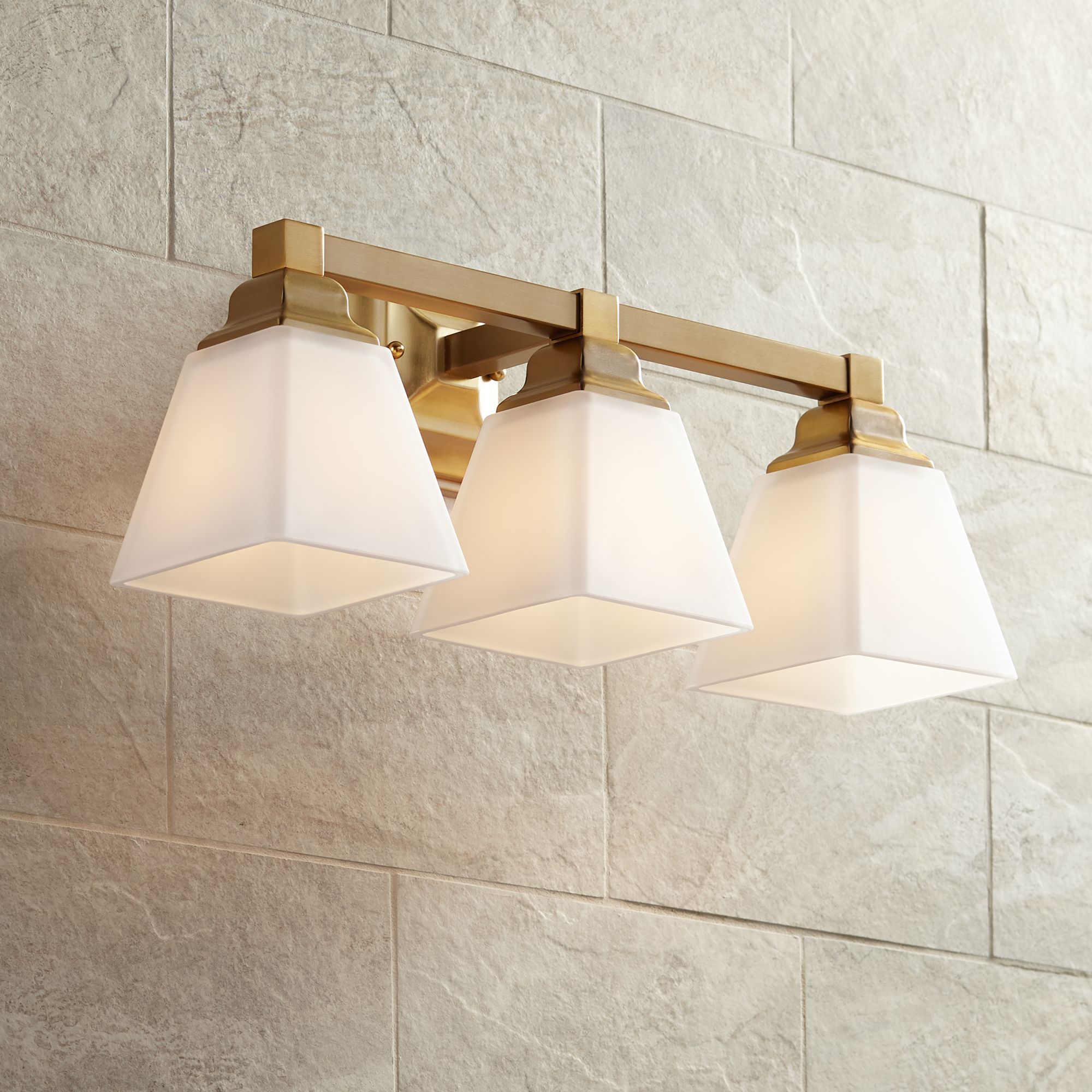 mencino opal vanity light