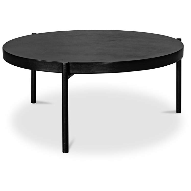 Image 2 Mendez Outdoor Coffee Table Black more views