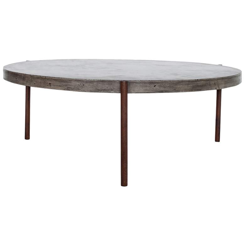 Image 1 Mendez Outdoor Coffee Table Dark Grey
