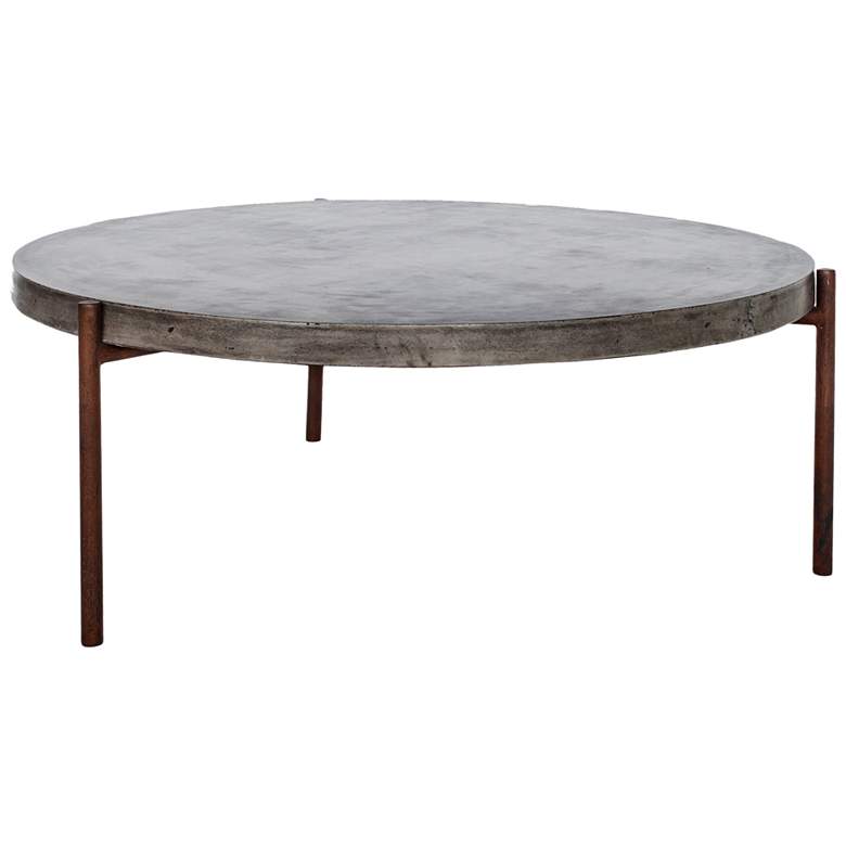 Image 2 Mendez Outdoor Coffee Table Dark Grey more views