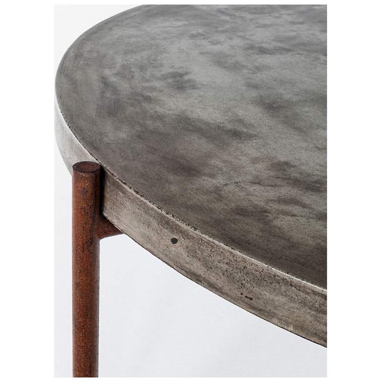Image 3 Mendez Outdoor Coffee Table Dark Grey more views