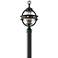 Mendocino Collection 21" High Black Outdoor Post Light