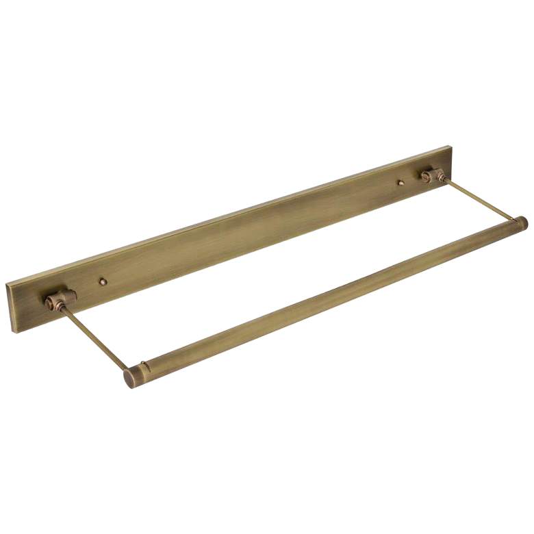 Image 1 Mendon 19" Wide Satin Brass Direct Wire LED Picture Light