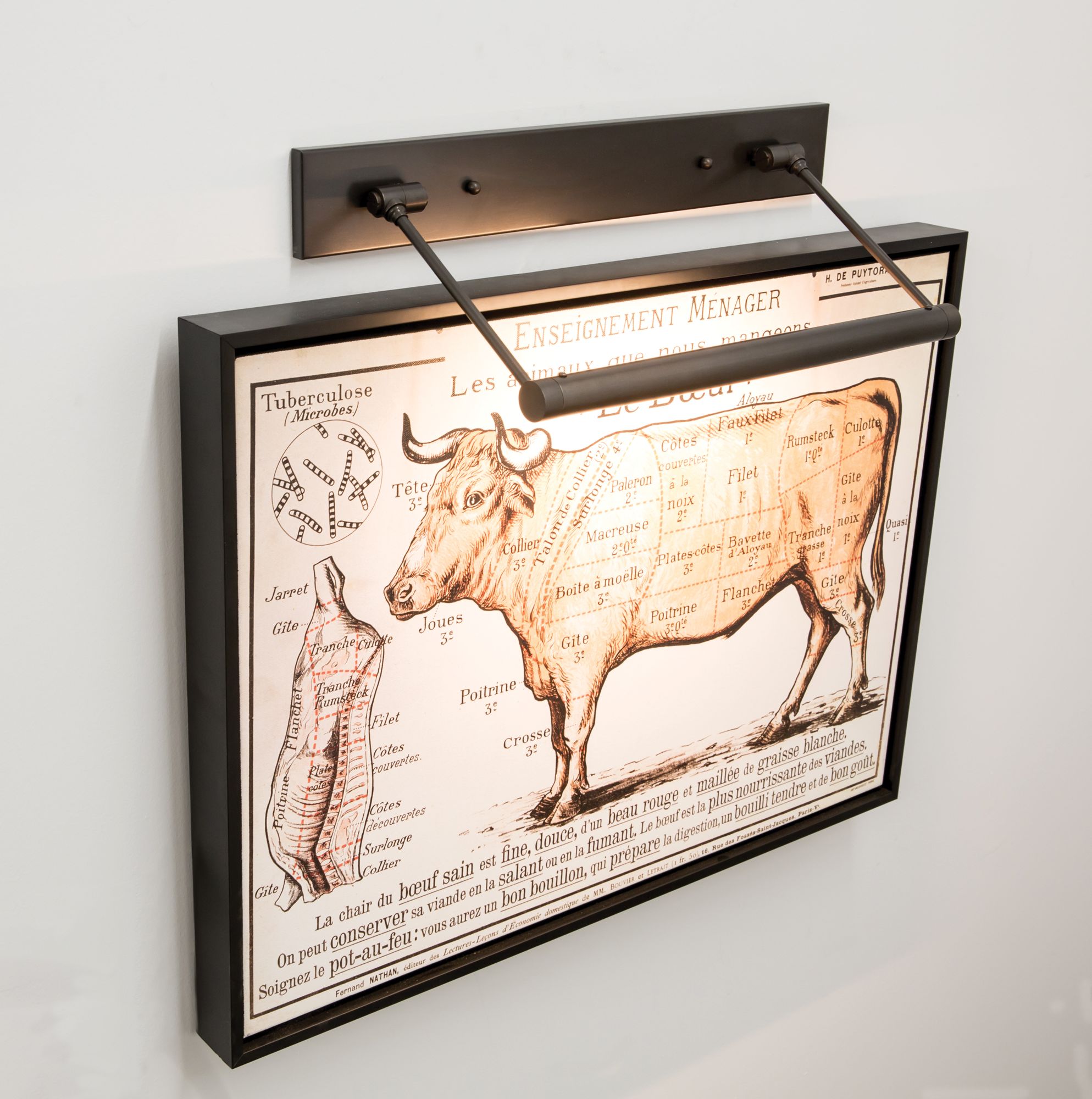 Image 2 Mendon 19"W Oil-Rubbed Bronze Direct Wire LED Picture Light more views