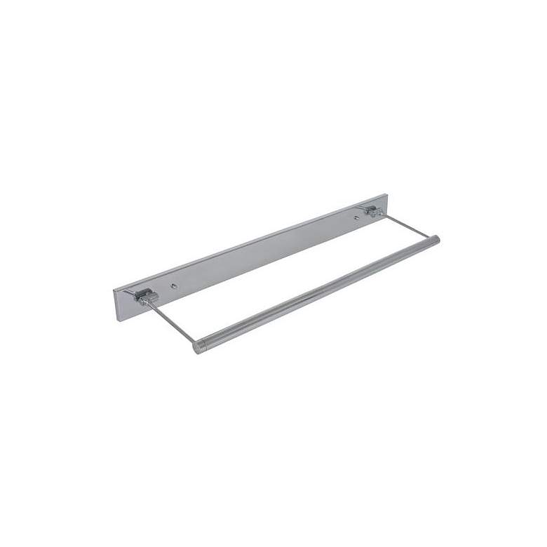 Image 1 Mendon 33" Wide Chrome Direct Wire LED Picture Light