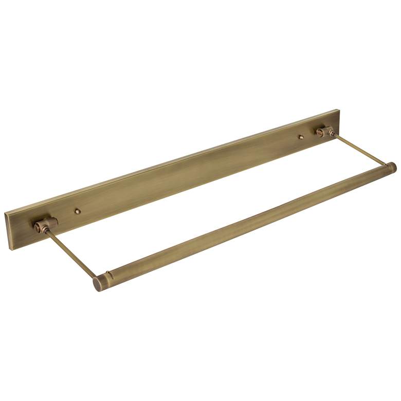 Image 1 Mendon 33" Wide Satin Brass Direct Wire LED Picture Light