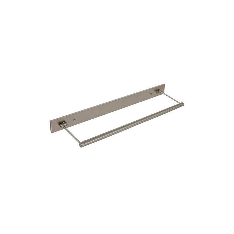 Image 1 Mendon 33" Wide Satin Nickel Direct Wire LED Picture Light