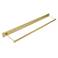 Mendon 43" Wide Satin Brass Direct Wire LED Picture Light