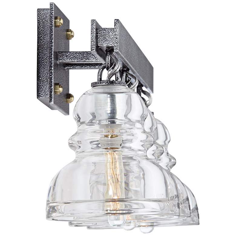 Image 6 Menlo Park 20 1/2" Wide Old Silver Bath Light more views