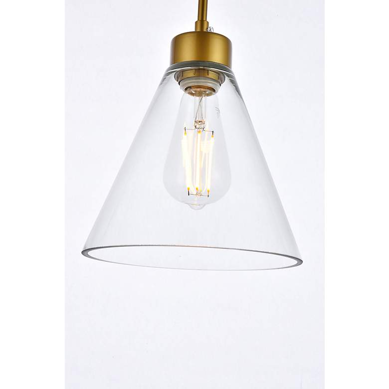 Image 6 Mera 1 Lt Brass Pendant more views