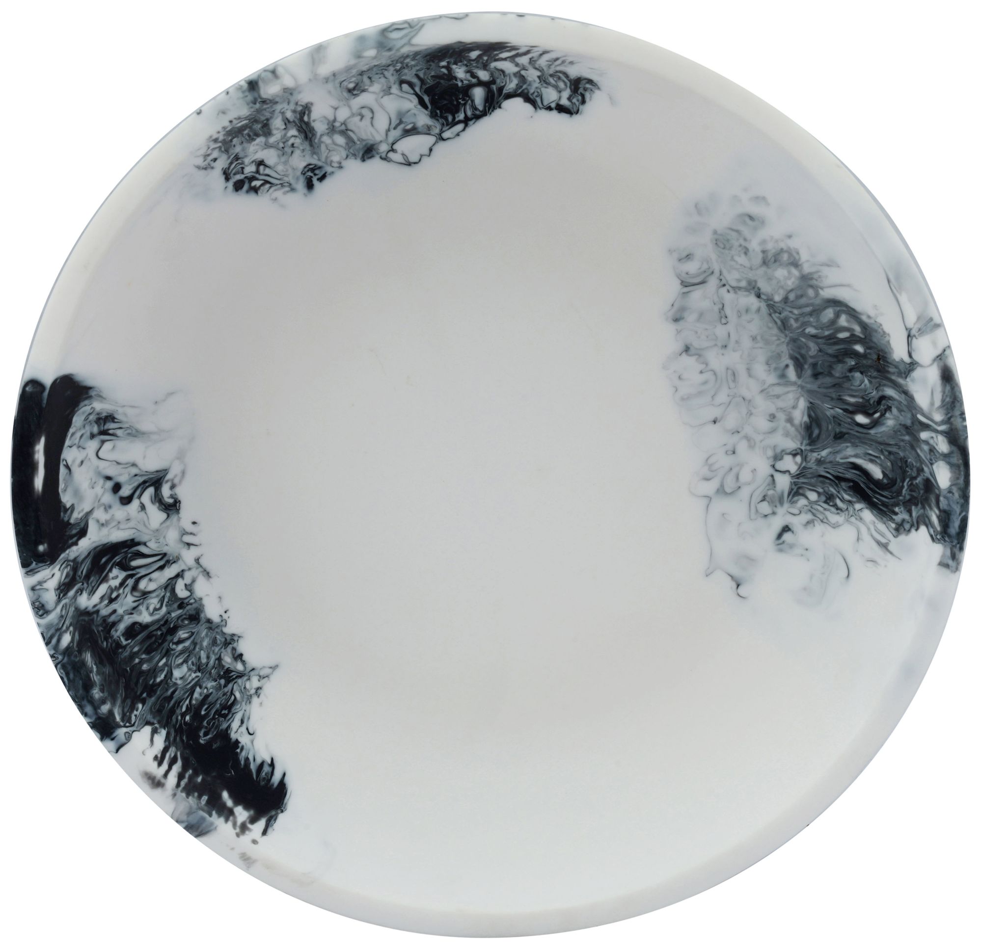 Image 2 Mera Black & White Resin Serving Bowl more views