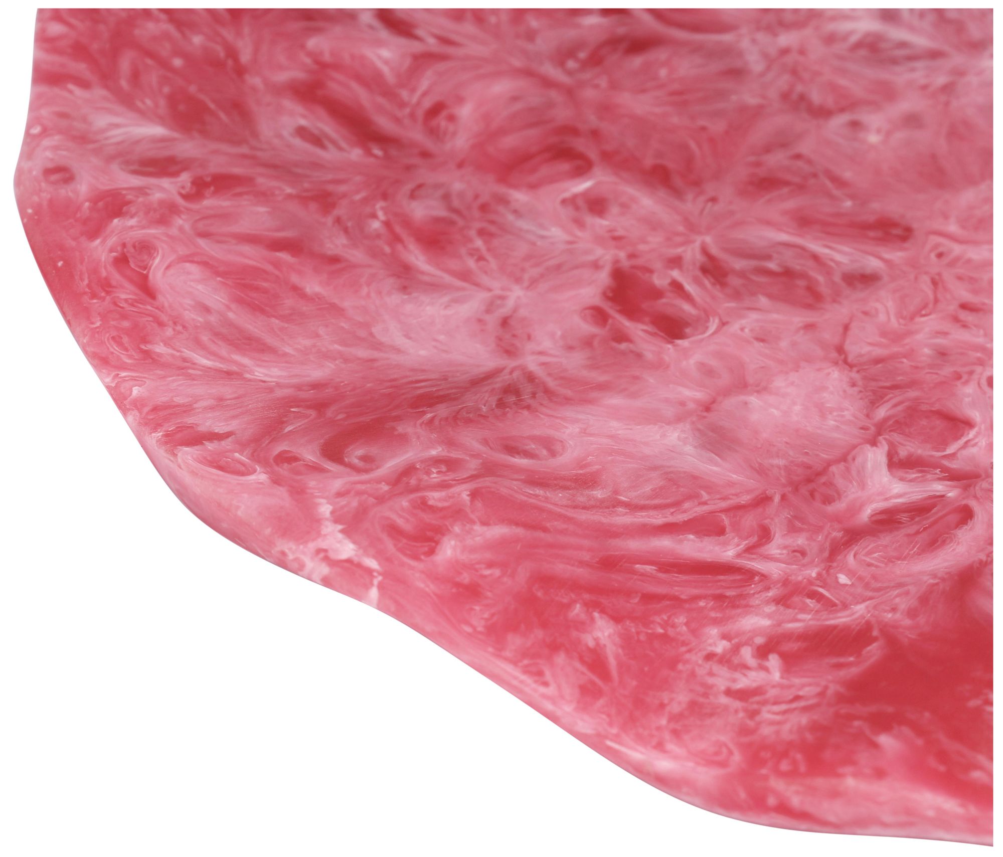 Image 4 Mera Ruby Red Resin Petal Tray more views