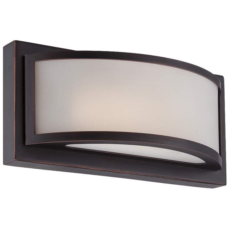 Image 1 Mercer; (1) LED Wall Sconce; Frosted Glass; Georgetown Bronze Finish