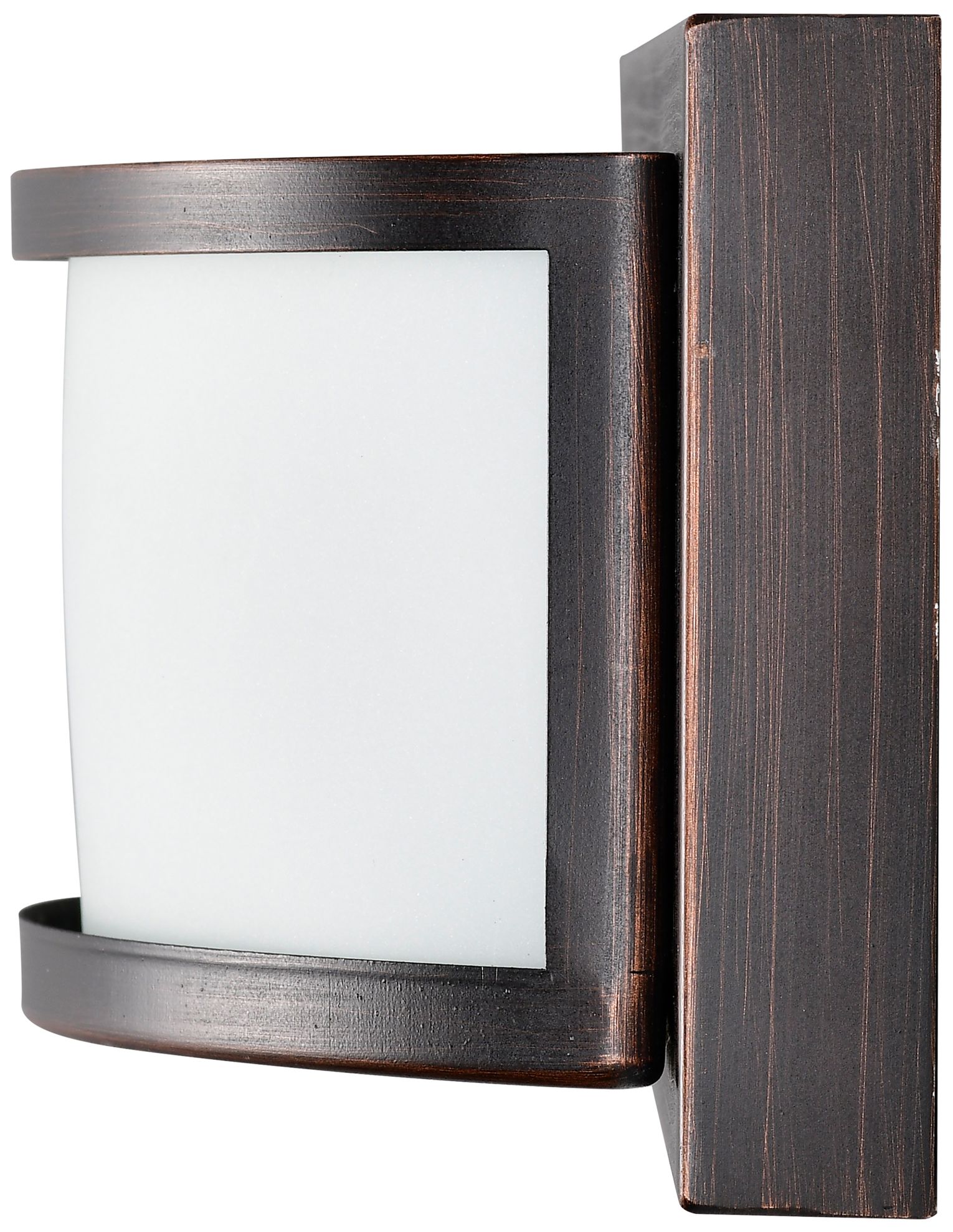 Image 2 Mercer; (1) LED Wall Sconce; Frosted Glass; Georgetown Bronze Finish more views
