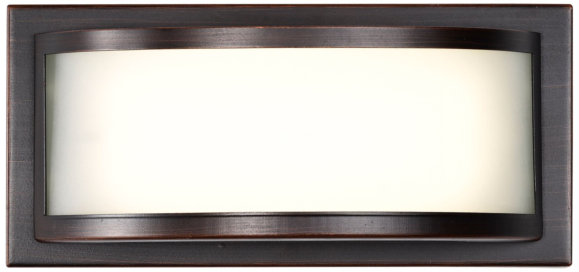 Image 4 Mercer; (1) LED Wall Sconce; Frosted Glass; Georgetown Bronze Finish more views