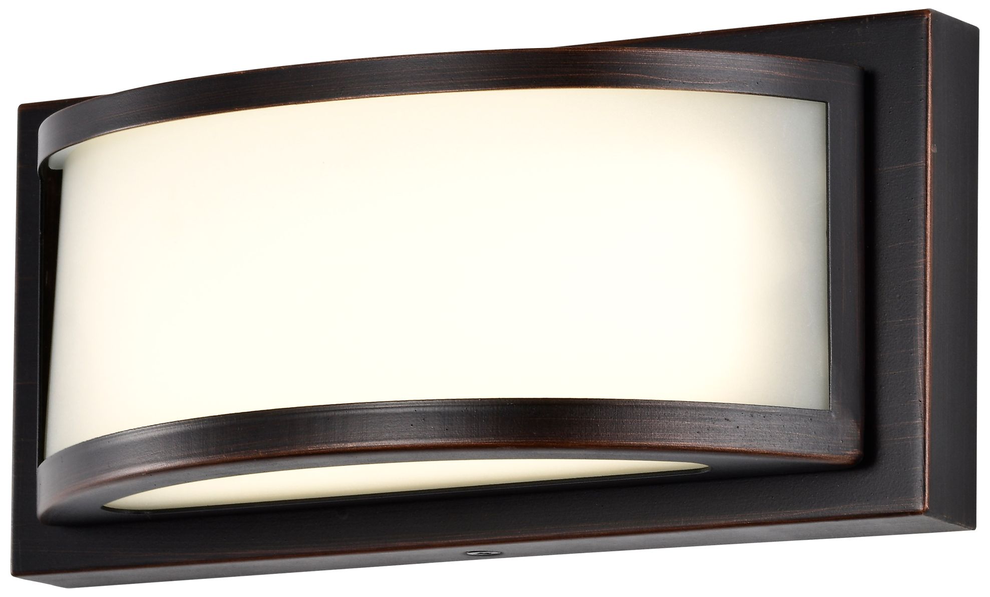 Image 6 Mercer; (1) LED Wall Sconce; Frosted Glass; Georgetown Bronze Finish more views