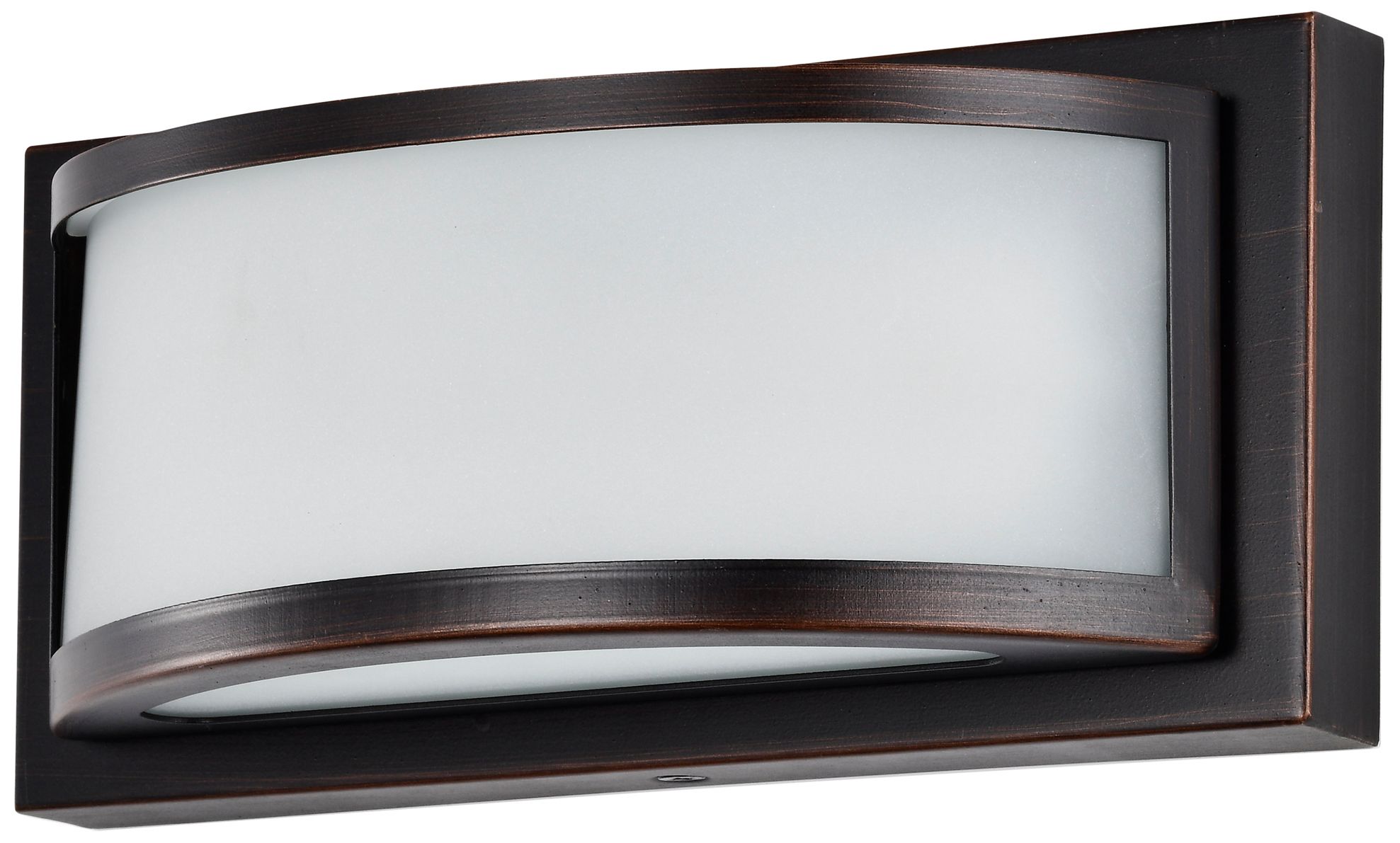 Image 7 Mercer; (1) LED Wall Sconce; Frosted Glass; Georgetown Bronze Finish more views