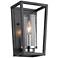 Mercer 10" High Black Wall Sconce