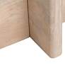 3_Mercer 22" Wide Light Brown Wood Round End Table more views