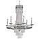 Mercer 33" High Clear Crystal Chandelier