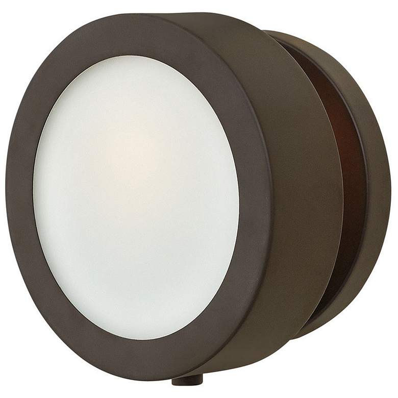 Image 1 Mercer 6 3/4 inch High Oil Rubbed Bronze Wall Sconce
