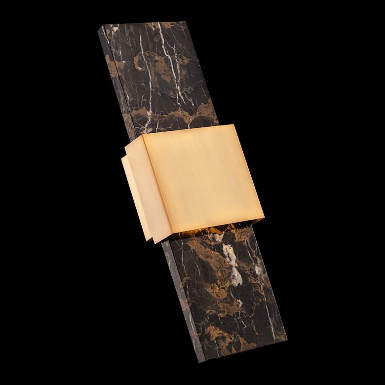 Image 4 Mercer 8"H x 24"W 1-Light Wall Sconce in Black more views