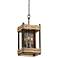 Merchant Street 12" Wide Rusty Iron Pendant Light