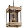 Merchant Street 22" Wide Rusty Iron Pendant Light