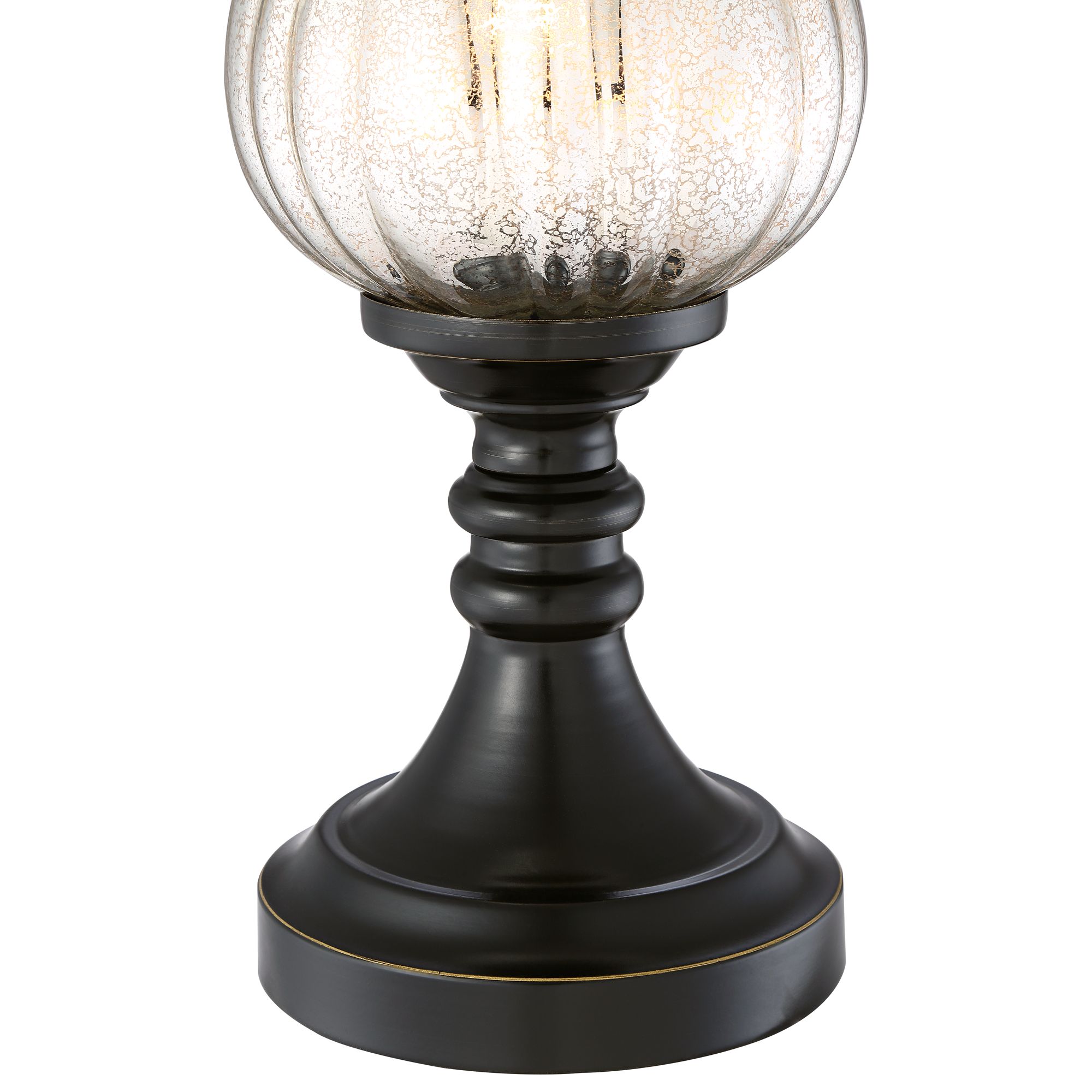 bronze mercury glass lamp