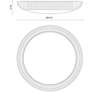 5_Merida 20 3/4" Wide Natural Rattan 3-Light Ceiling Light more views