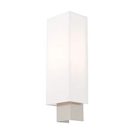 Image5 of Meridian 1 Light Brushed Nickel ADA Wall Sconce more views