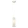 5_Meridian 1 Light Brushed Nickel Mini Pendant more views