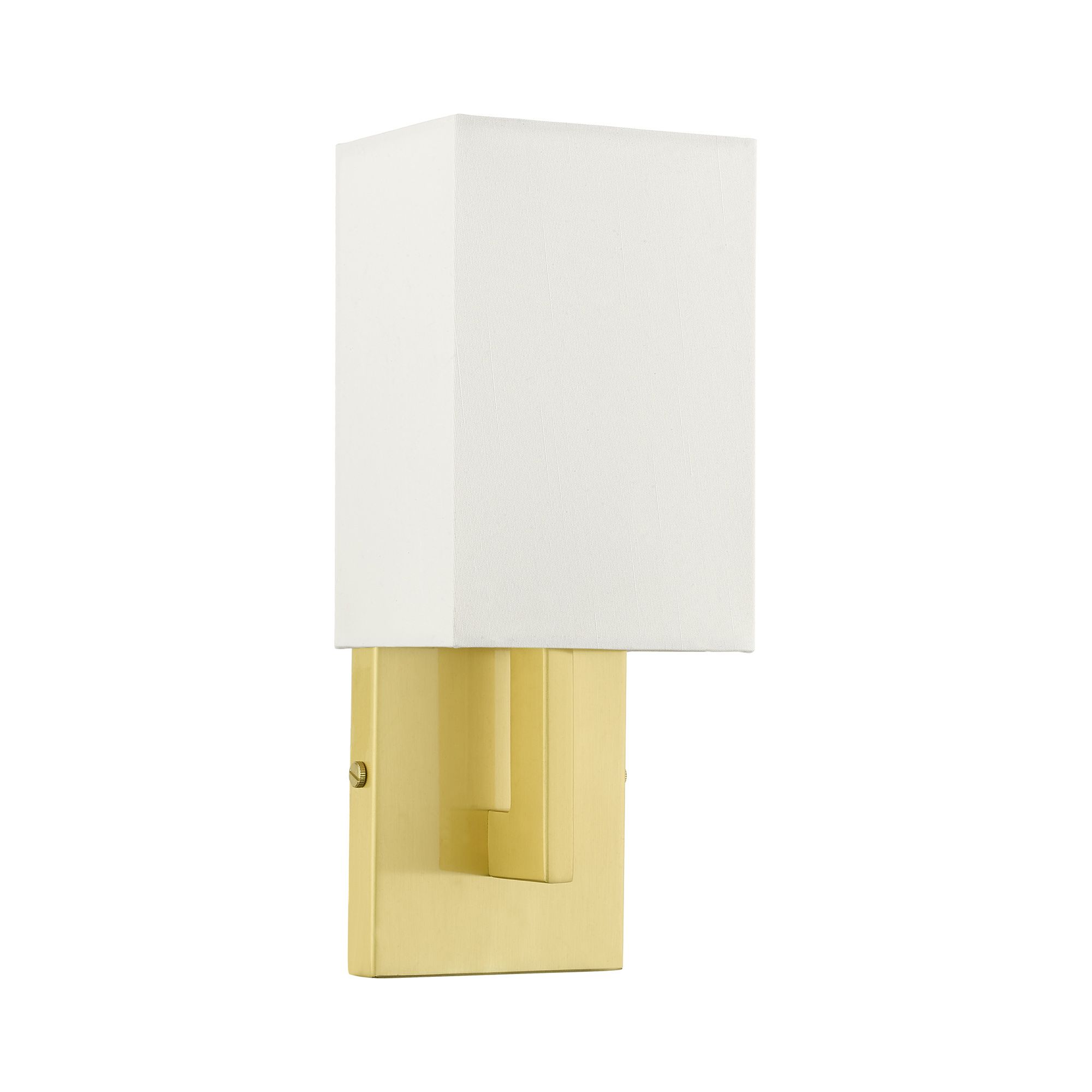 Image 3 Meridian 1 Light Satin Brass ADA Sconce more views